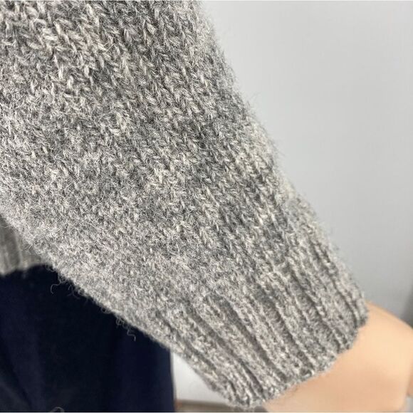 Vintage Rosanna 100% Pure Wool Women’s Grey Sweater Size S - Picture 5 of 8